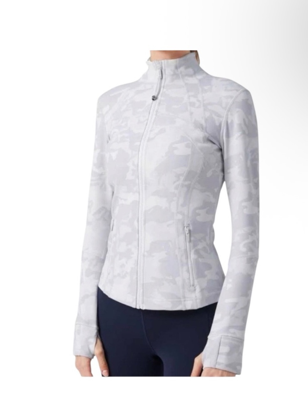 NWT size 12 Lululemon Define Jacket in python multi (gray camo)